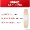 BAND-AID Skin Color Type Emergency Bandages M Size 50 Pieces