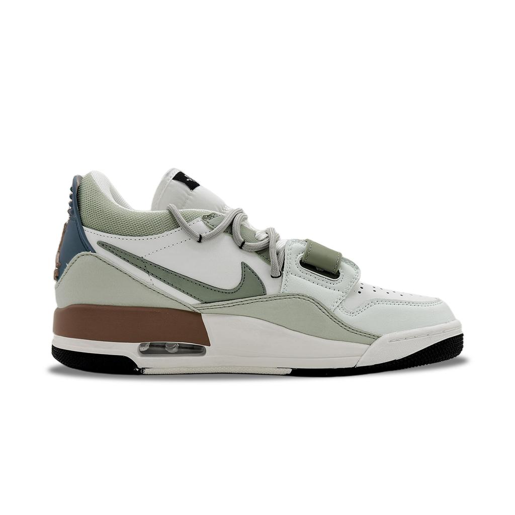 Jordan Legacy 312 SEVEN Qing Lin Abrasion Resistant Low Top Vintage Basketball Shoes Men's Green HV5970-101(Team348-SEVEN )