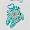 Rhinestone Beaded Bag Pendant Cute Handmade Beaded Keychain Creative Starfish Shell Dolphin Turtle Bag Accessories Diy Pendant