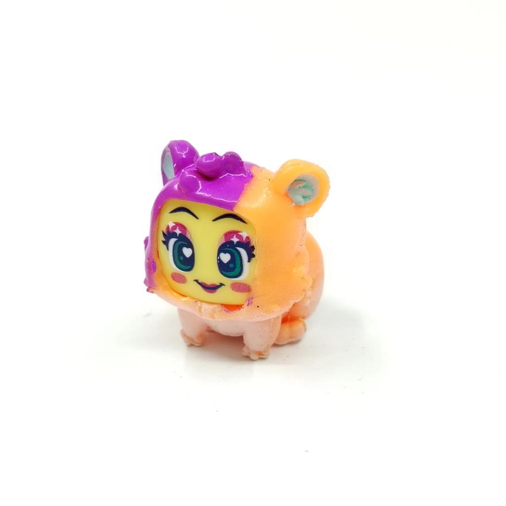1pcs Original Moji Pops Collection Toys Adventure Series 1-3 Swap Faced Solf Mini Figures Kawai Toy For Girls Christmas Gift