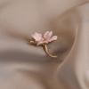 Cherry Blossom Anti-glare Brooch High-end and Elegant Anti-glare Clasp Brooch Versatile and Personalized Pin