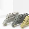 3 Colors EW-35 Gray End Stoper DIN Rail End Screw Clamp Terminal Fixed Block Universal Terminal Blocks Ending Gray Brown White
