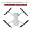 For DJI Mini 4K/Mini SE/Mini 2/Mini 2 SE Propellers 4726F Carbon Fiber Lightweight Low Noise Prop Drone Accessories