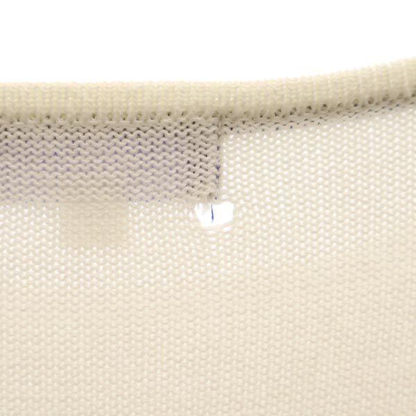 BLUE LABEL CRESTBRIDGE Sanyo Shokai Border Long Sleeve One Piece 38 Women Used