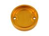 POSH FAITH Motorcycle Parts Master Cylinder Cap for Brembo S50 Tank Brembo High Grade Gold ZX-14R (2016-2020) ZX-10R/SE (2016-2024) 500245-04