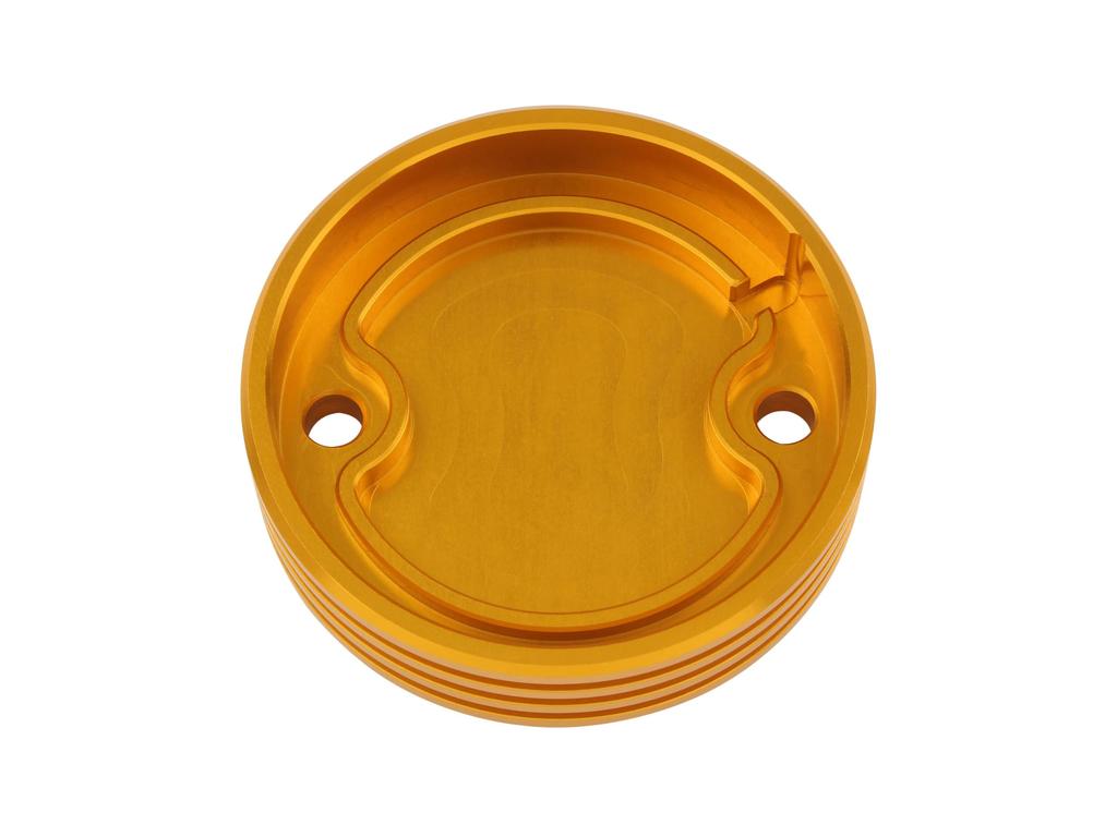 POSH FAITH Motorcycle Parts Master Cylinder Cap for Brembo S50 Tank Brembo High Grade Gold ZX-14R (2016-2020) ZX-10R/SE (2016-2024) 500245-04