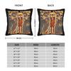 Tung Tung Tung Sahur Pillowcase Cushion Cover Decorations Funny Italian Brainrot Meme Throw Pillow Case Cover Bed Square 40*40cm