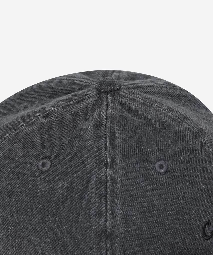 COVERNAT Logo Cozy Fit Denim Ball Cap Black