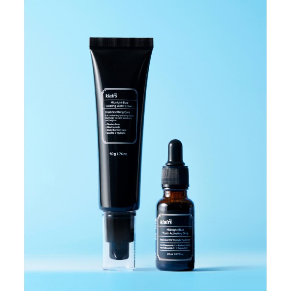 Klairs Blue Drop 20ml+trace Cream 50ml Set Of 2 NONE