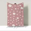 Cute Flowers Microfiber Blanket Oversized 200x300 Personalized Blanket Sofa Winter Home and Decoration Luxury Blankets Bed Throw