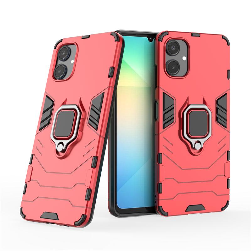 For Samsung A06 Case Cover Samsung A06 Capas New Phone Back Shockproof Magnetic Ring Holder For Fundas Samsung Galaxy A06 A 06