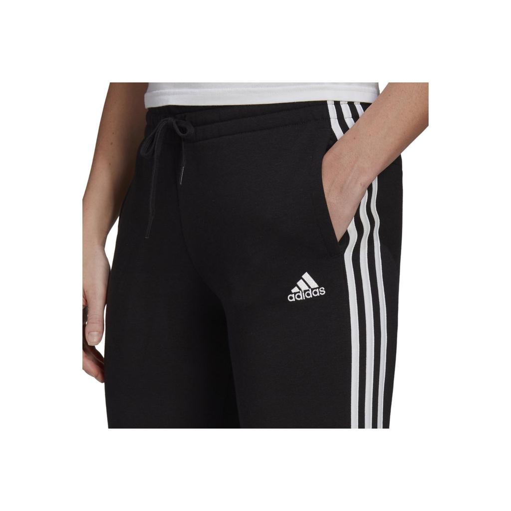 Adidas Mid-Rise Printed Knit Joggers Women Bottoms Black GM5551