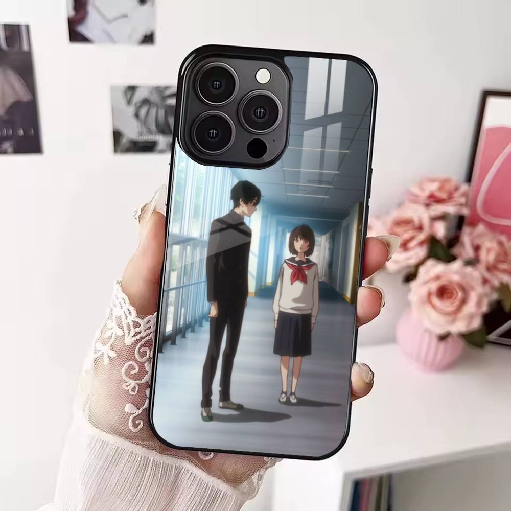 Anime Shoushimin Phone Case For iPhone 17 16 15 14 13 12 Pro Max Plus for Magsafe Mirror Wireless Magnetic Cover