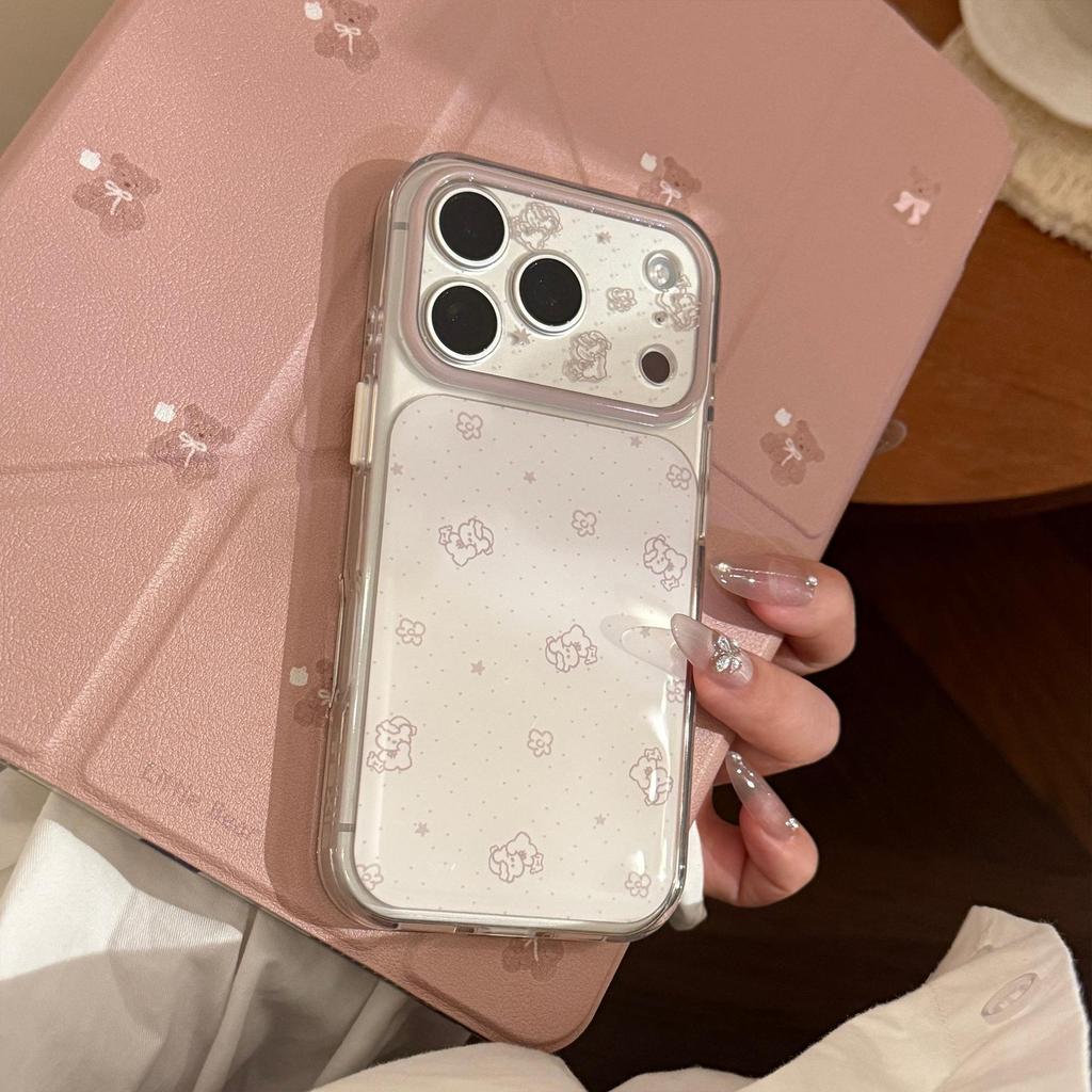 Minimalist Bear Phone Case for iPhone 16, iPhone 17, and iPhone 17 Pro Max