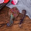 Vintage Russische Prinses Handspiegel & Kam Set
