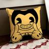 BBendy and Tthe Ink MMachine Cushion Cover Reversible Soft Durable Pillow Cover Home  Car MultiScene Use for Daily Comfort