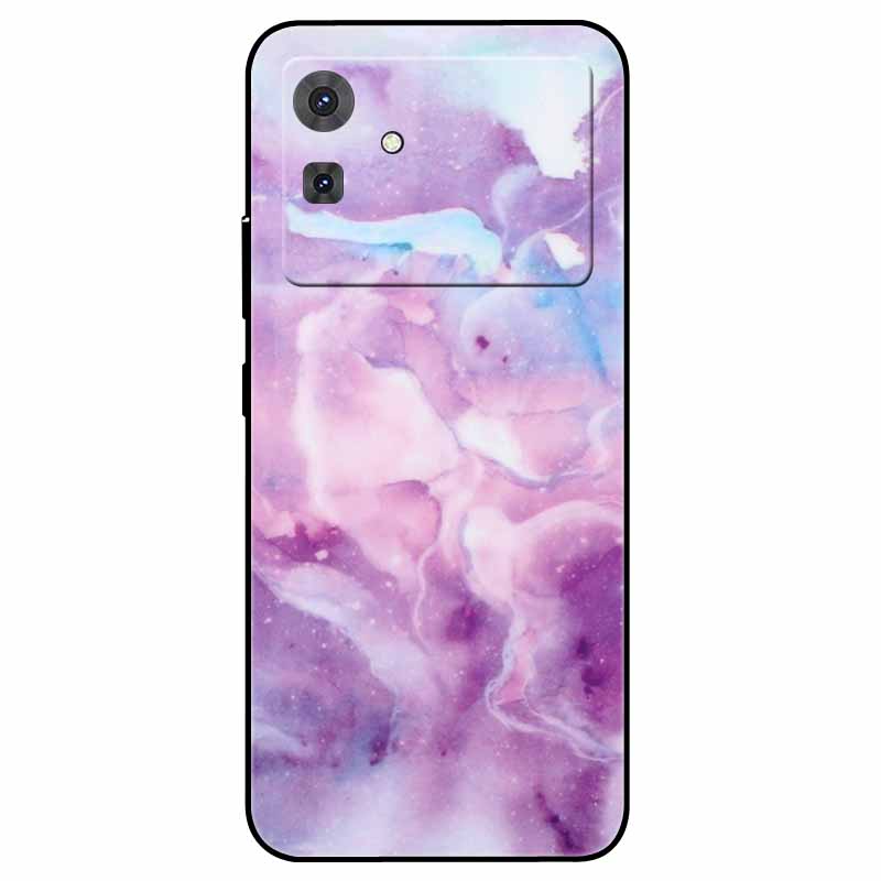 For Cubot Note 21 Case Flower Marble Silicon TPU Soft Phone Bag Cover for CUBOT Note 21 2023 COOL Printing Fundas for Note21