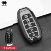 Alloy Car Key Cover For Hyundai N Line Verna Solaris Elantra Azera Kona Encino Grandeur Azera Palisade I30 Ix35 Accent Santa Fe