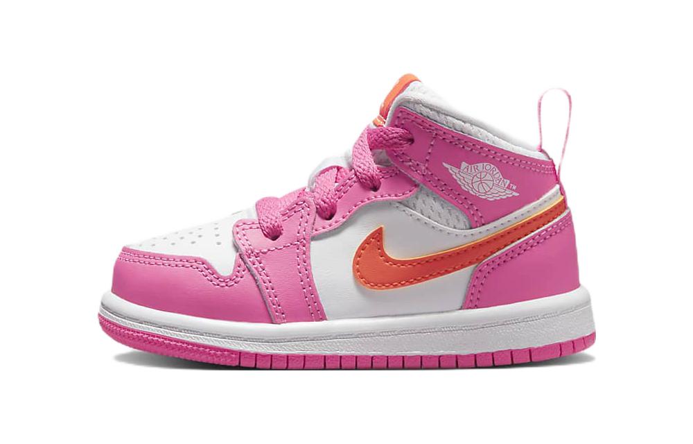 Jordan 1 Mid Pinksicle Safety Orange TD DX3239-681 26