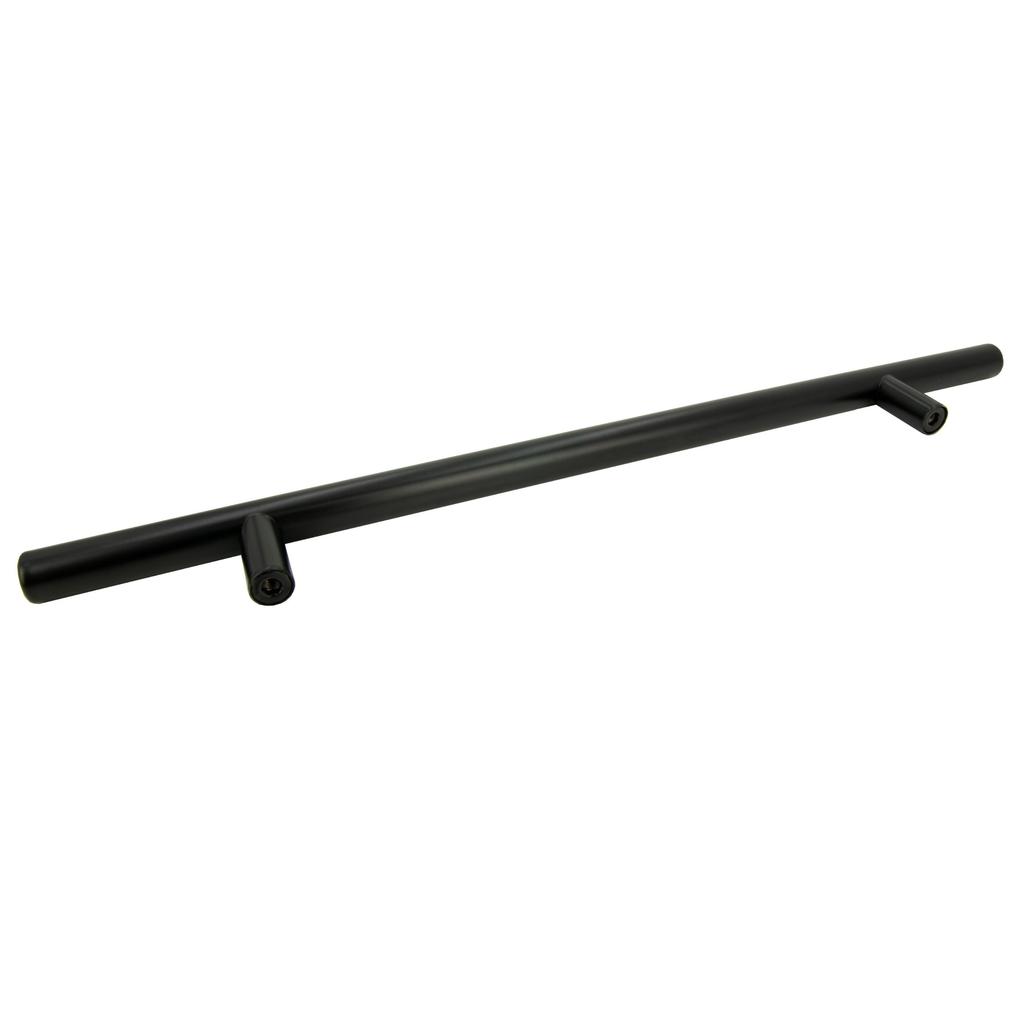Furniture handle Railing 192 mm black