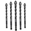 Masonry Drill Bits 10PCS for Tile Brick Glass Plastic Porcelain Marble Wood Ceramic Wall Mirror