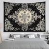 Customizable Luxury American Retro Cartoon Tapestry Bohemian Wall Decor Mandala Pattern Home Adornment