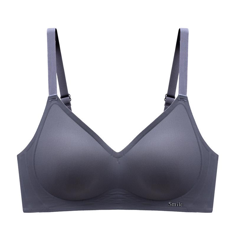 B78 Original Soft Support Seamless Jelly Strips Wire-free Anti-Sagging Latex Bra for Small Busts