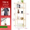 Multi-layer metal storage rack for kitchen, microwave, floor, bathroom, oven seasoning.