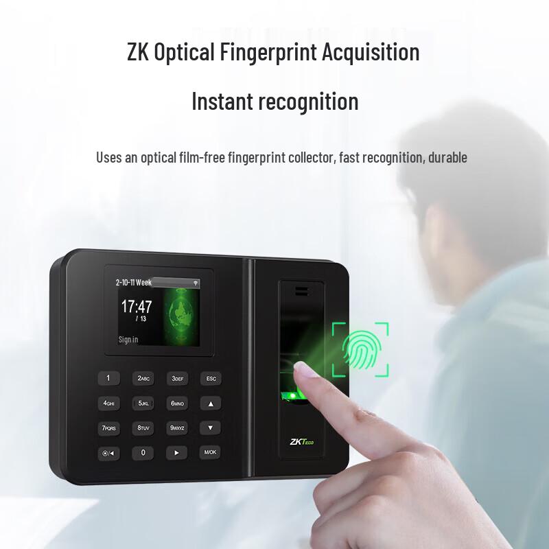

ZKTECO ZK3960X Smart Face & Fingerprint Time Attendance Machine CN plug (adapter included)