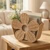 Paper Rope Magazine Storage Basket Large Capacity Magazine Holder  for Home