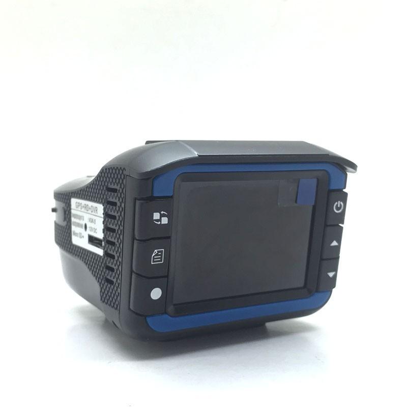 Car Dash Recorder VGR-3 Plush Anto DVR Camera Video 2 In 1 Rad Detector 150 Degree Lens