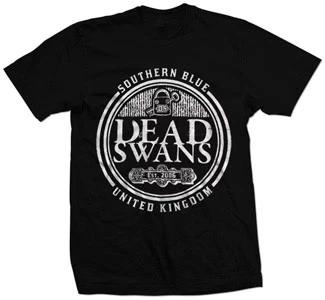 New Music Dead Swans  Southern Blue  T Shirt L
