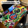 Large Mouse PadMiraculous Ladybug Custom Name Text Personalized Desk Mat Non Slip Gaming Pad