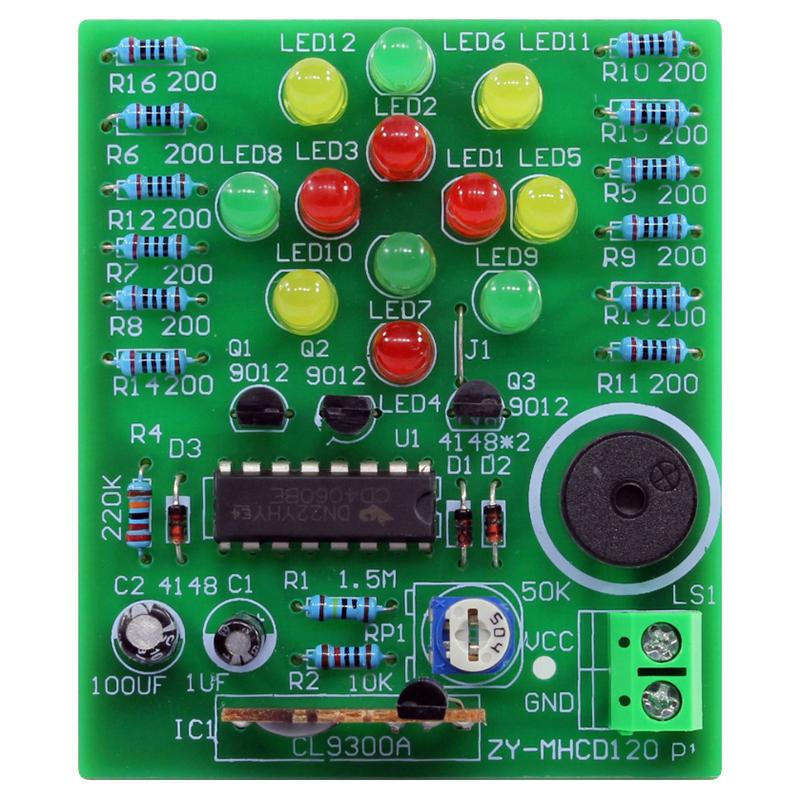 Style Diy Electronic Kit Dream Lantern Music Box Weldingttraining Pcb Circuit Welding Practice Board