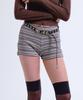 PRENDA Hotfix Slim Stripe Shorts Gray