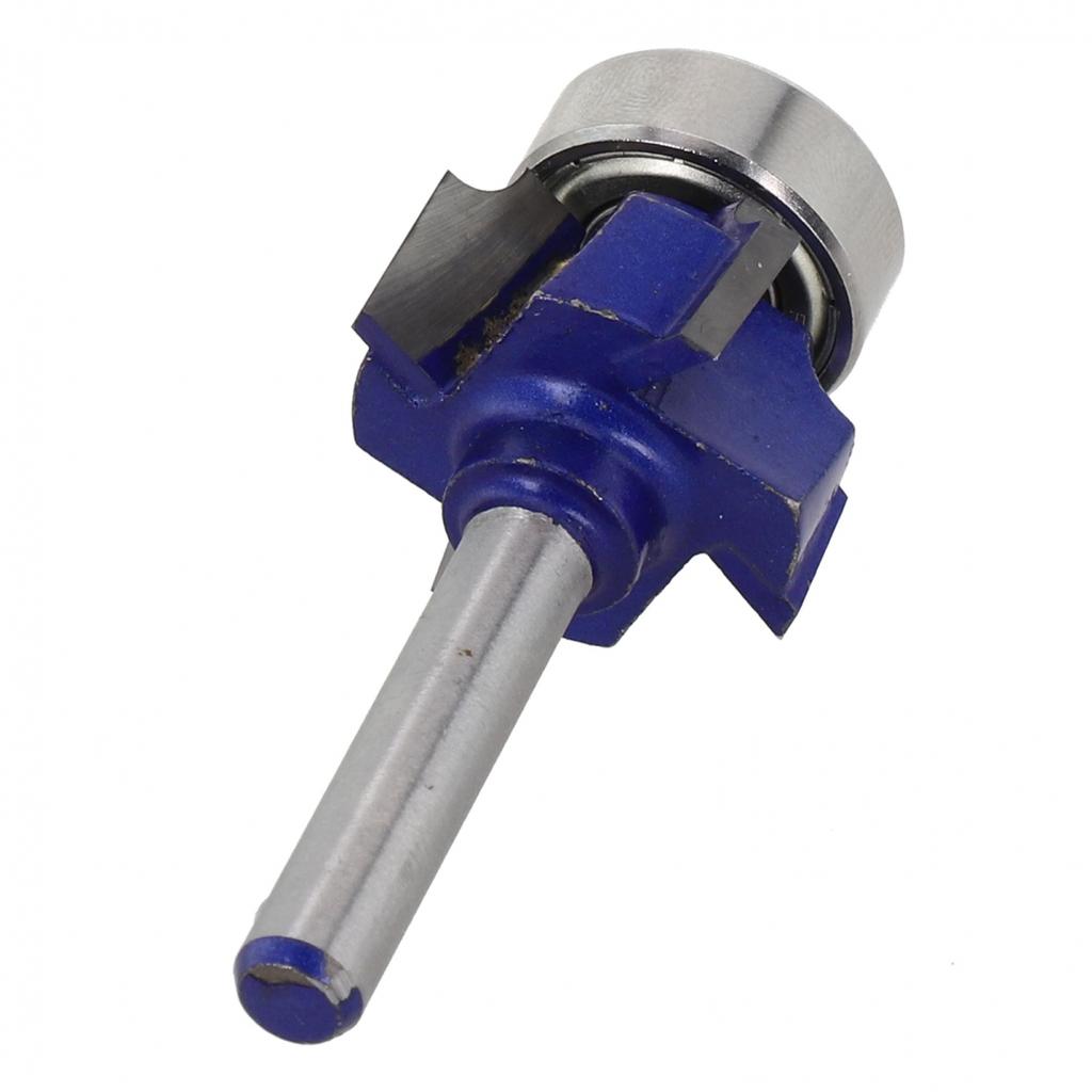 6/8MM1/4 Shank 4 Corner Router Bit R1 R2 R3 Trim Edging Woodworking Bit for Wood