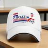Croatia Soccer Hrvatska Flag Zagreb Sun Baseball Cap Summer Yk Funny Trucker Hat For Unisex Adult Running Hippie Baseball Caps