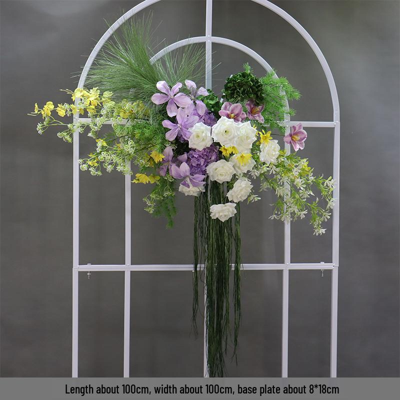 Свадебные цветы в стиле Мори: Первый ряд, Зона приветствия, Автомобильная церемония, Подвесной декор из сада Моне