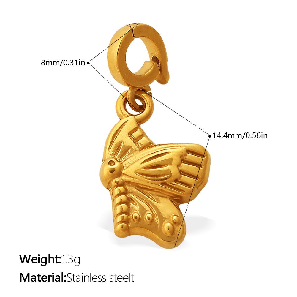Fashion summer seaside wind DIY castle mushroom multi-element bikini buckle pendant cute enamel accessories