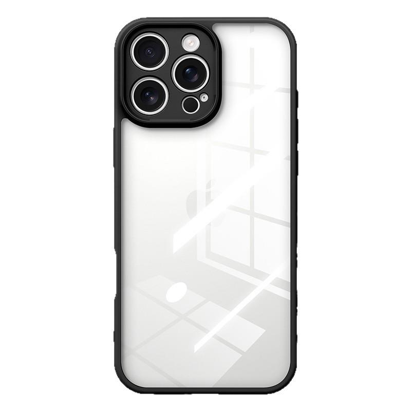 Foreign Trade Matte Mobile Phone Case Is Suitable for Xiaomi 15PRO Inner Anti-drop POCO F6 PRO High-transparency Two-in-one Fine Hole