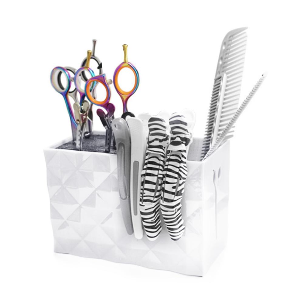 Hairdressing Tools Accessories Storage Box Scissors Comb Hair Clip Dresser Organizer