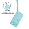 For Realme P3 Ultra 5G Case Imprinted Honeycomb RFID Blocking Leather Phone Cover with Strap