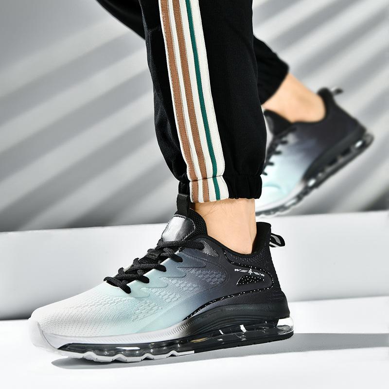 New Foreign Trade 48 Sports Shoes Men's Air Cushion Lightweight Men's Shock Absorption Casual Running Shoes Breathable Men's Shoes