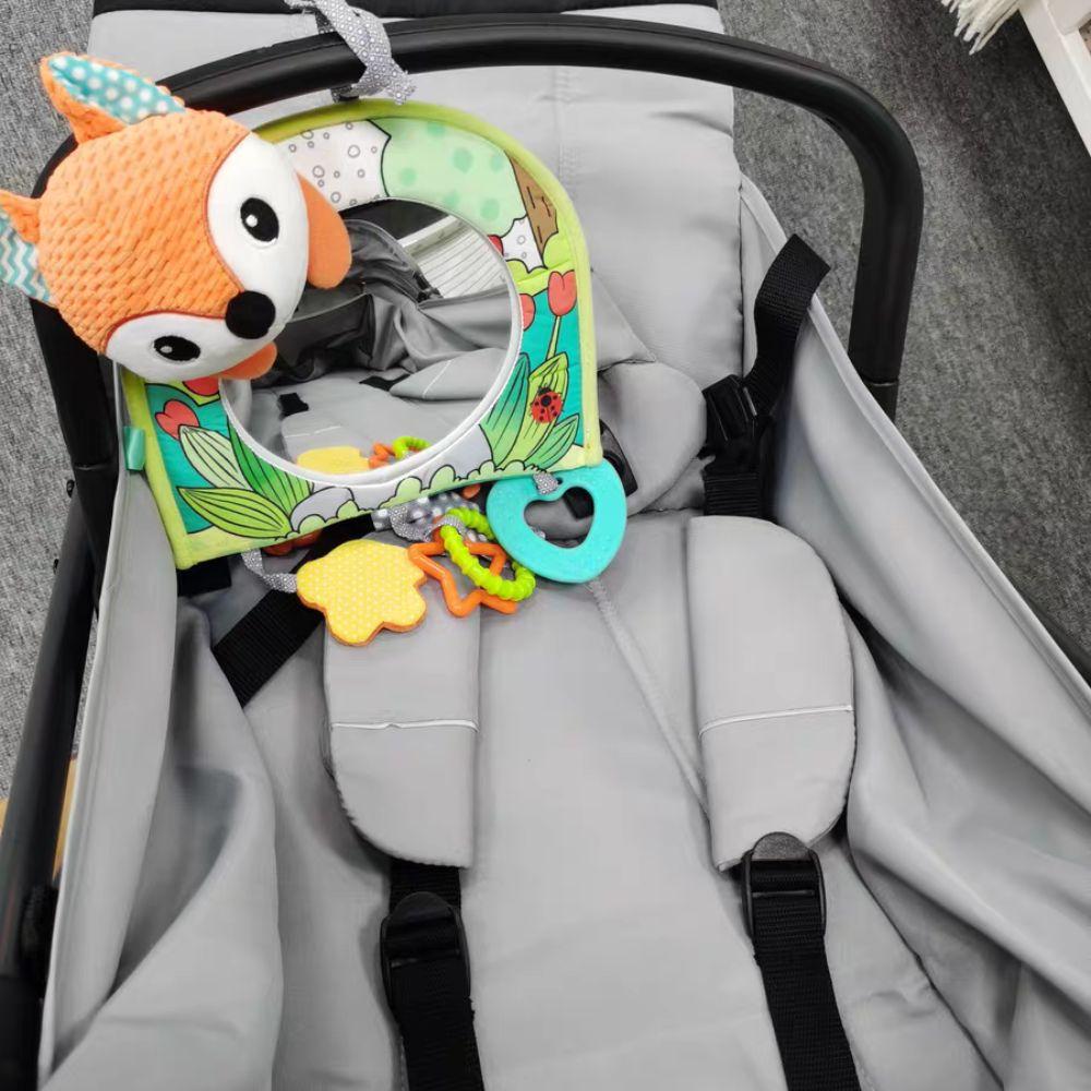 Convex Mirror Baby Car Mirror Polyester Rear Ward Car Kids Rearview Car Accessories