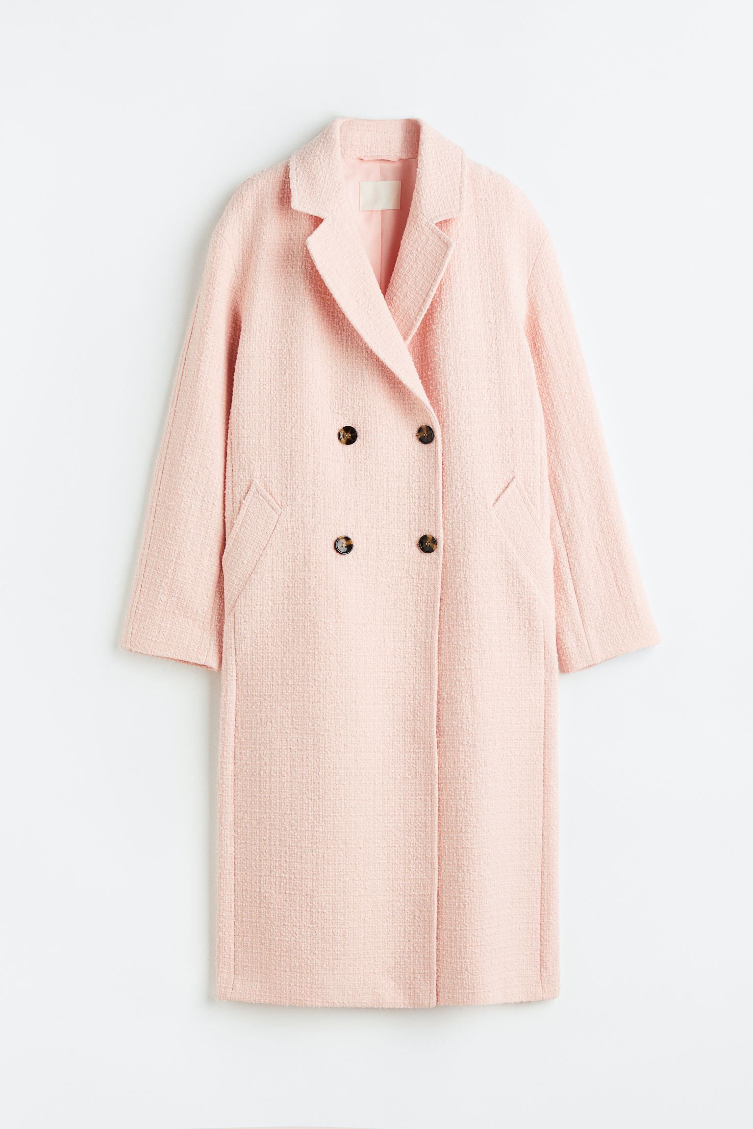 

Двубортное пальто