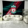 Arazzo da Parete del Liverpool Football Club Appeso Estetico alla Parete Coperta in Tessuto Stampato Arazzi Decorativi per Camera da Letto Soggiorno Decorazione per la Casa