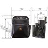 Tajima Safe System Detachable Tool Easy to attach and can be added to a belt simple tool select and attach only the tools you reduces strain on your