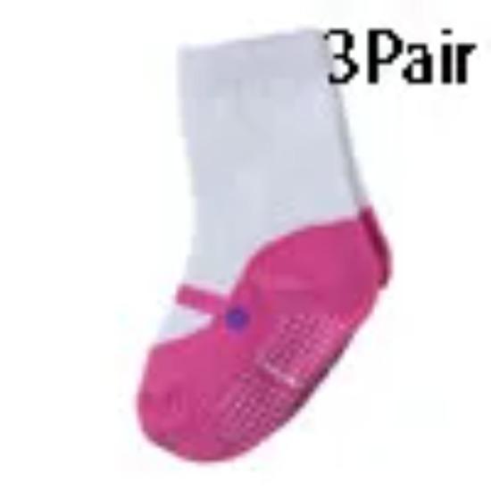 3 Pair Baby Socks Girls Newborn Accessories Anti Slip Dance Kids Toddlers Gift Children Infant Stuff Clothes Bow Cute Clothes