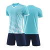 Short-sleeved Football Jersey Set Spot Football Training Jersey Adult Children Same Football Jersey Men's