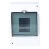 Surface-mounted housing, 4-module, with glass, IP30D